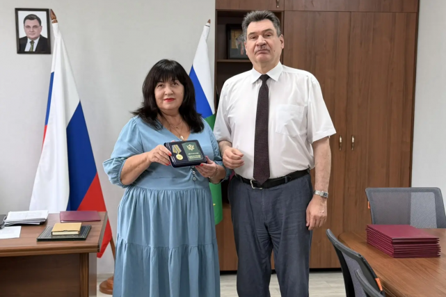 Награждение адвокатов Луганской Народной Республики